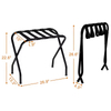 Custom 1-Liter Steel Folding Suitcase Stand Adjustable Leg Luggage Racks Single Living Room Storage Standing Eco-Friendly Strong