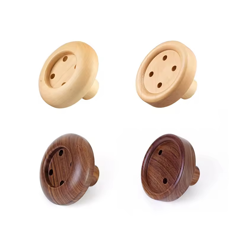 Wooden Children's Cute Rectangle Shape Furniture Handle Wardrobe Cabinets Kitchen Drawers Button Knobs Customizable Color Modern