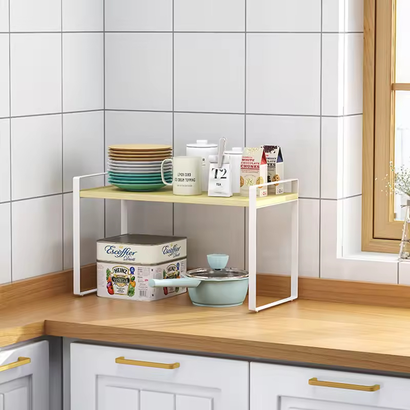 Custom Spice Rack with Wooden Lid Simple Spice Rack Shelf Organizer for Kitchen Portable Spice Rack