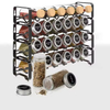 Factory Custom Kitchen Storage Rack Freestanding Spice Jar & Rack Set 4-Layers Kitchen Stainless Steel Storage Seasoning Rack