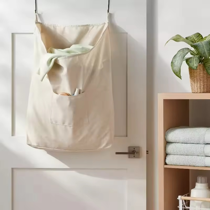 Factory OEM&ODM Foldable Fabric Canvas Collapsible Laundry Basket Wall Mounted Laundry Storage Dirty Laundry Basket FoldingFactory OEM&ODM Foldable Fabric Canvas Collapsible Laundry Basket Wall Mounte