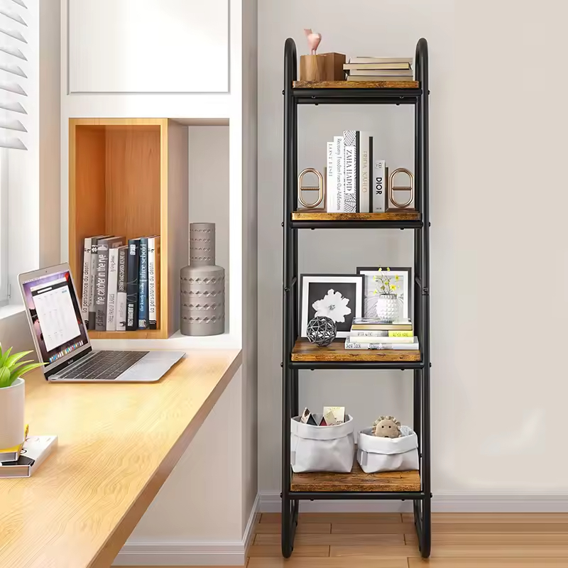 Customized Book and Painting Stand Floor Display Rack for Bedroom & Living Room Flower & Plant Display Stand