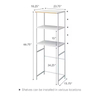 Home Kitchen Appliance Storage Rack, Standing Organizer Shelves