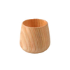 Customized Japanese Mini Personalized Natural Beech Wood Rectangle Durable Modern Home Decoration Sake Drinking Cup