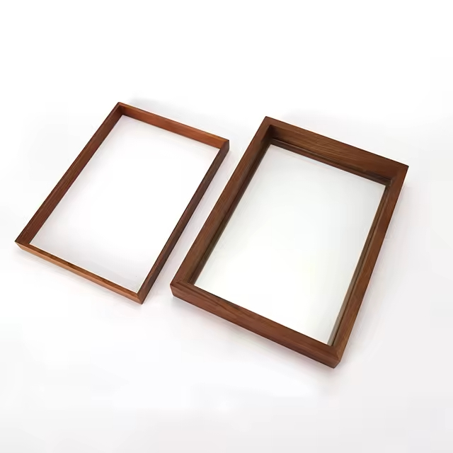 Wholesale Huina Modern MDF Wooden Shadow Box Picture Frames with Customizable Color for Home Decoration and Artifacts 6x8