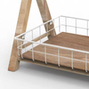 Natural Handmade Wood Durable Space-Saving Modern Home Decor Meal Containers Bread Rack Rectangle Shape Customizable Color