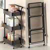 Custom Three-Tier Standing Type Storage Rack for Space-Saving Non-Installation Living Room Rack