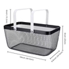 Wholesale Portable Metal Wire Food Storage Box Kitchen Applicable Metal Mesh Storage Basket