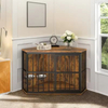 Factory Custom Corner Dog Crate Corner Side Table High Quality Furniture Dog Crate Pet Crates Corner Side Table for Dogs