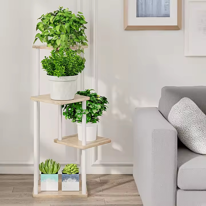 65\" Tall 8-Tiered Metal Indoor Plant Stand with Grow Light Bookcases & Bookshelves for Multiple Indoor Plants