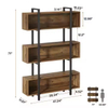 Custom Huina 3-Tier Tall Powder Coated Modern Wooden Plant Stand Factory Direct Outdoor/Indoor Living Room Furniture Ladder