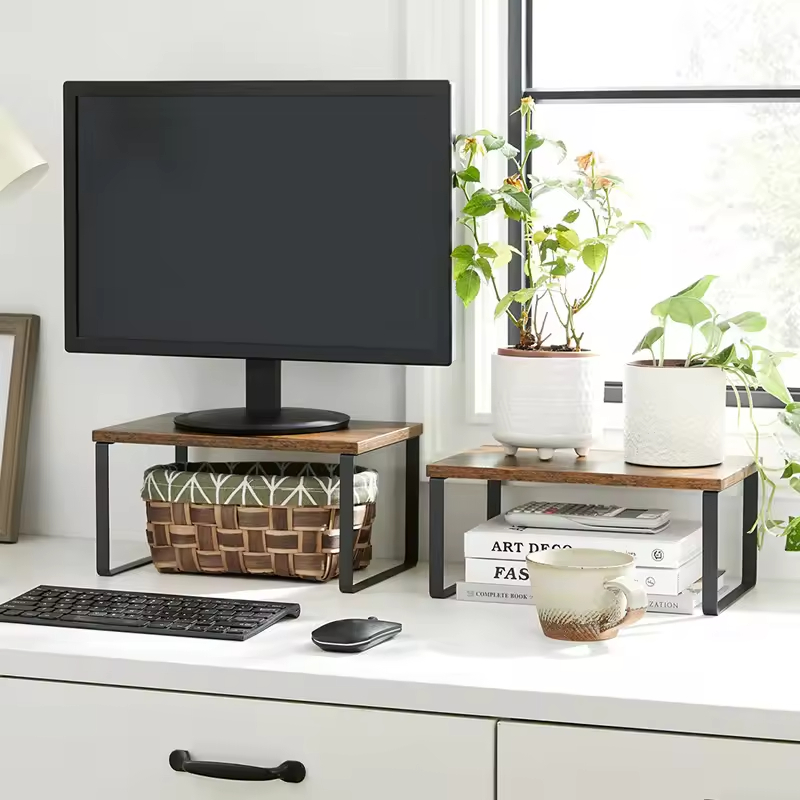 Metal Minimalist Carbon Steel Cabinet Organizer Shelf Single Tier Kitchen Counter Spice Rack Wall Mounted Detachable Expandable