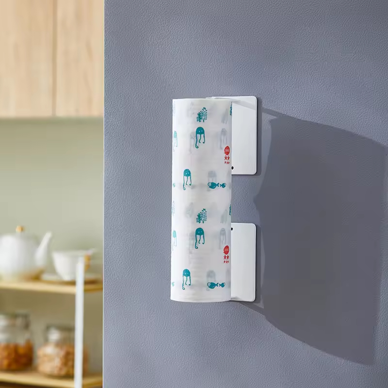 OEM ODM Custom Metal Single Tier Cabinet Door Wall Mount Rustproof Pot Lid Organizer Rack for Kitchen with Magnetic Installation