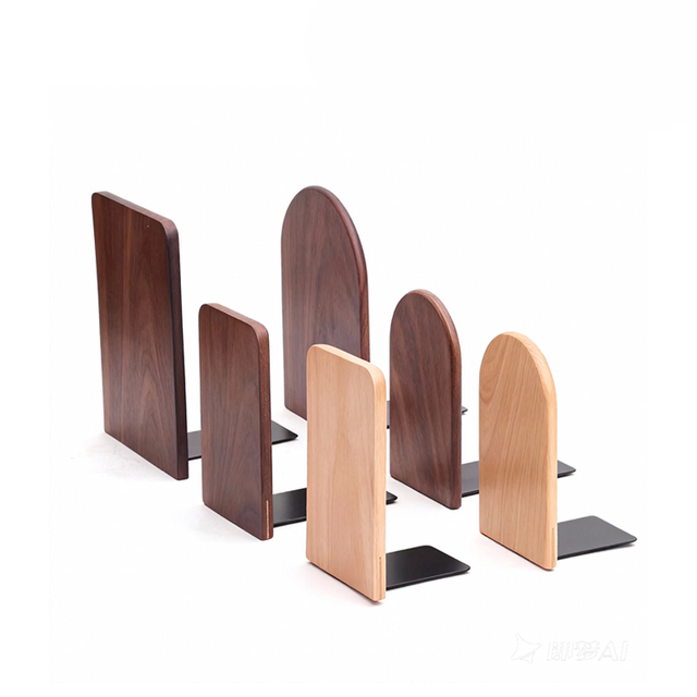 Wooden bookshelf stand