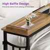 Adjustable Over-bed Rolling Desk USB Charging Station Height-Adjustable for Small Spaces Contemporary Design Wood Villa Hotel