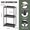 Factory Wholesale 3-layer Detachable Kitchen Seasoning Rack Bedroom Cosmetics Storage Rack Countertop Storage Rack