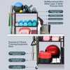 Weight Home Gym Storage Yoga Mat Storage Rack Workout Equipment Storage Rack Exercise Equipment Gym Rack Organizer