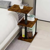 Metal Wood Garden Multi-Layer Shelves Removable Display Floor Vintage Design Plant Stand Shelf