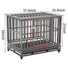 38 Inch (about 96.5 Cm) Heavy Duty Dog Cage Metal Kennels and Boxes Suitable for Large Dogs Easy to Assemble Pet Pens