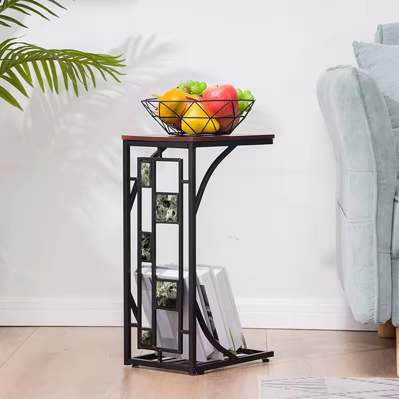 ODM OEM Factory D54.5 W 31.5 H5.5cm Living Room Furniture for Apartment's Balcony Bed Room Coffee Table Corner Sofa Snace Side