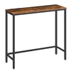 Factory Customized Wholesales Narrow Console Table 29.5" Small Entryway Living Room Wood & Metal Storage Console Table
