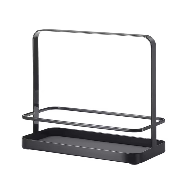 Custom Single Layer Seasoning Rack Counter Top Carbon Steel Storage Shelf Organizer for Home Spice Rack Organizer Kitchen