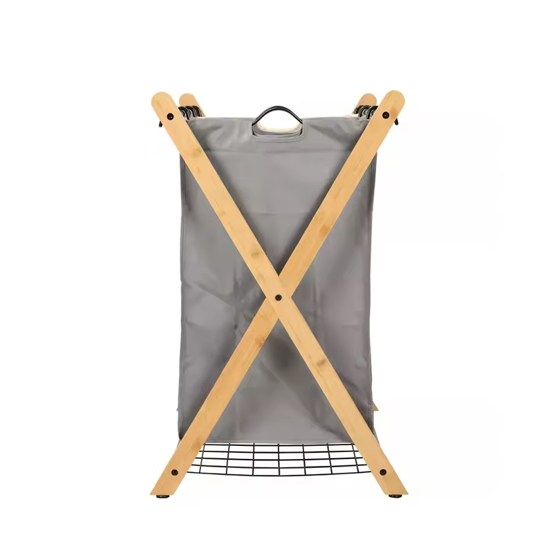 Factory OEM&ODM Collapsible Plastic Laundry Basket Laundry Basket 3 Compartments Ironing Board with Laundry Basket