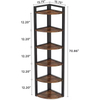 Factory Customizable 2-Piece Solid Wood Floating Shelf Metal&Wood Storage Display Bookcase for Balcony Plant Stand