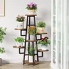 ODM OEM Custom Industrial Plant Stand Home Furniture for Living Room Balcony Showroom Ample Space Bookcases Display Racks