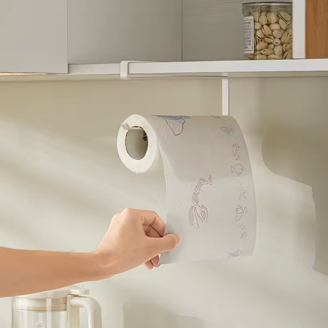 Metal Over Cabinet Door Towel Hook Bar No Rust No Scratch No Installation Kitchen Towel Rack Holder