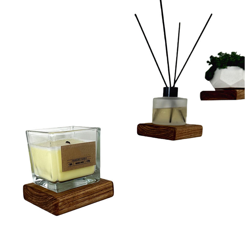 Modern Durable Small Rectangle Wooden Floating Shelves Space-Saving Design Digital Printing Plated Finish for Home Decoration