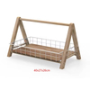 Natural Handmade Wood Durable Space-Saving Modern Home Decor Meal Containers Bread Rack Rectangle Shape Customizable Color