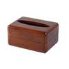 Wooden tissue box