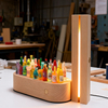 Wooden LED night light
