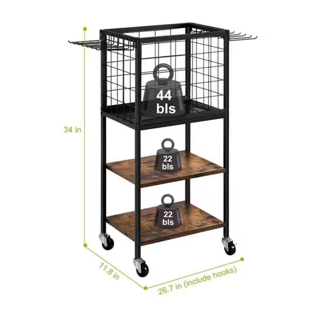 Dumbbell Rack Weight Rack Home Gym Storage for Yoga Mat and Balls