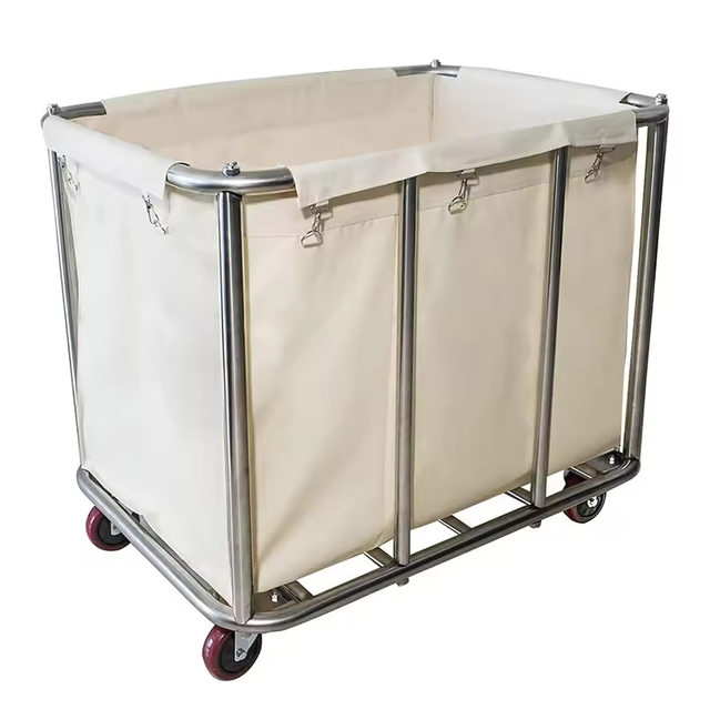 Factory Custom 11.35 Bushel 260 LBS Large Industrial Wheeled Stainless Steel Oxford Waterproof Clothing Laundry Bathroom LivingFactory Custom 11.35 Bushel 260 LBS Large Industrial Wheeled Stainless St