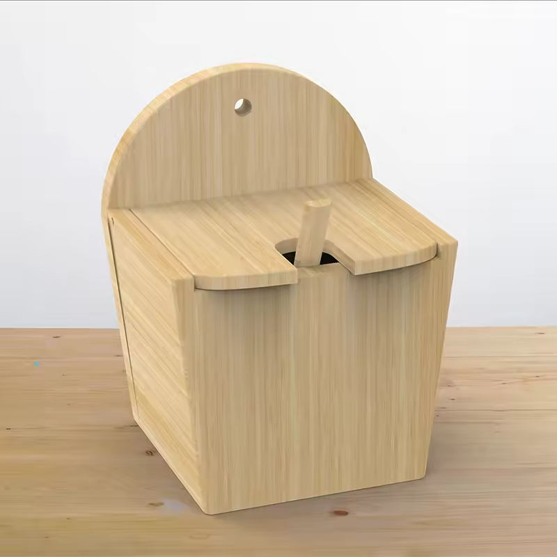  Unfinished Custom Wooden Bird House-Modern Style Rectangle Shape Durable Space Saving Customizable Color Digital Printing