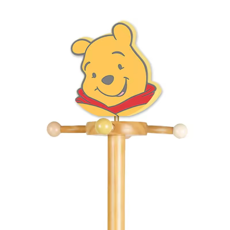 New Gold 3 Tier Modern Wooden Jewelry Display Stand with Detachable Hanger Necklace Display Props for Home Decoration