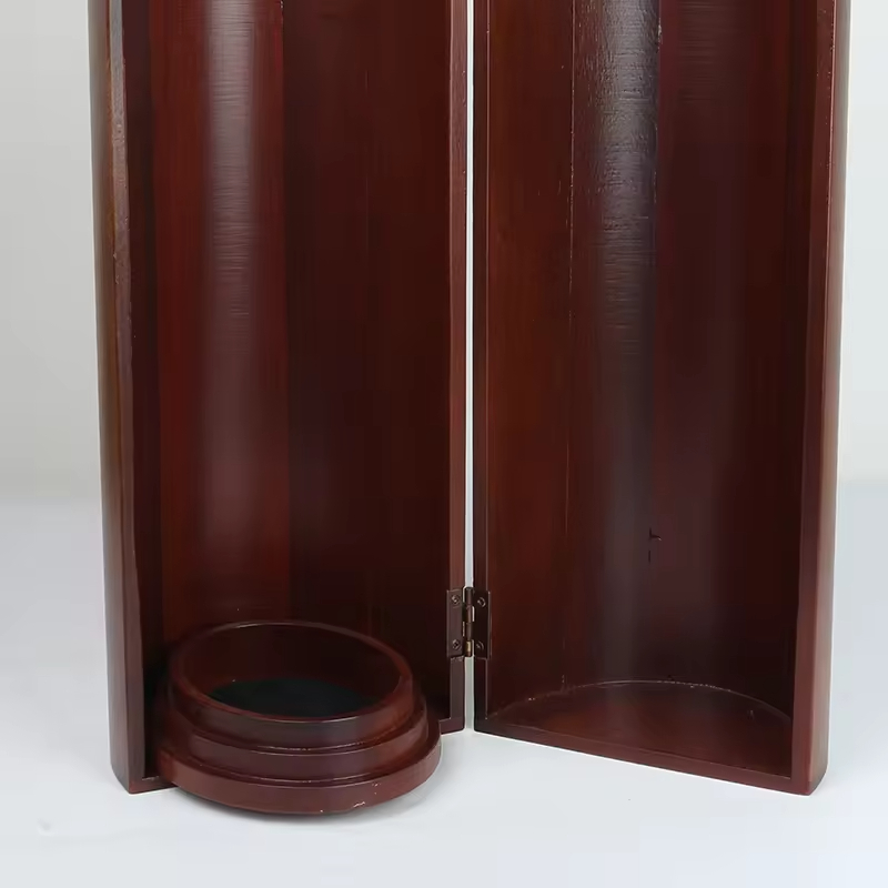 Chinese Modern Solid Wood Durable Space Saving Umbrella Stand Commercial Hotel Home Use Simple Creative Rectangle Straight