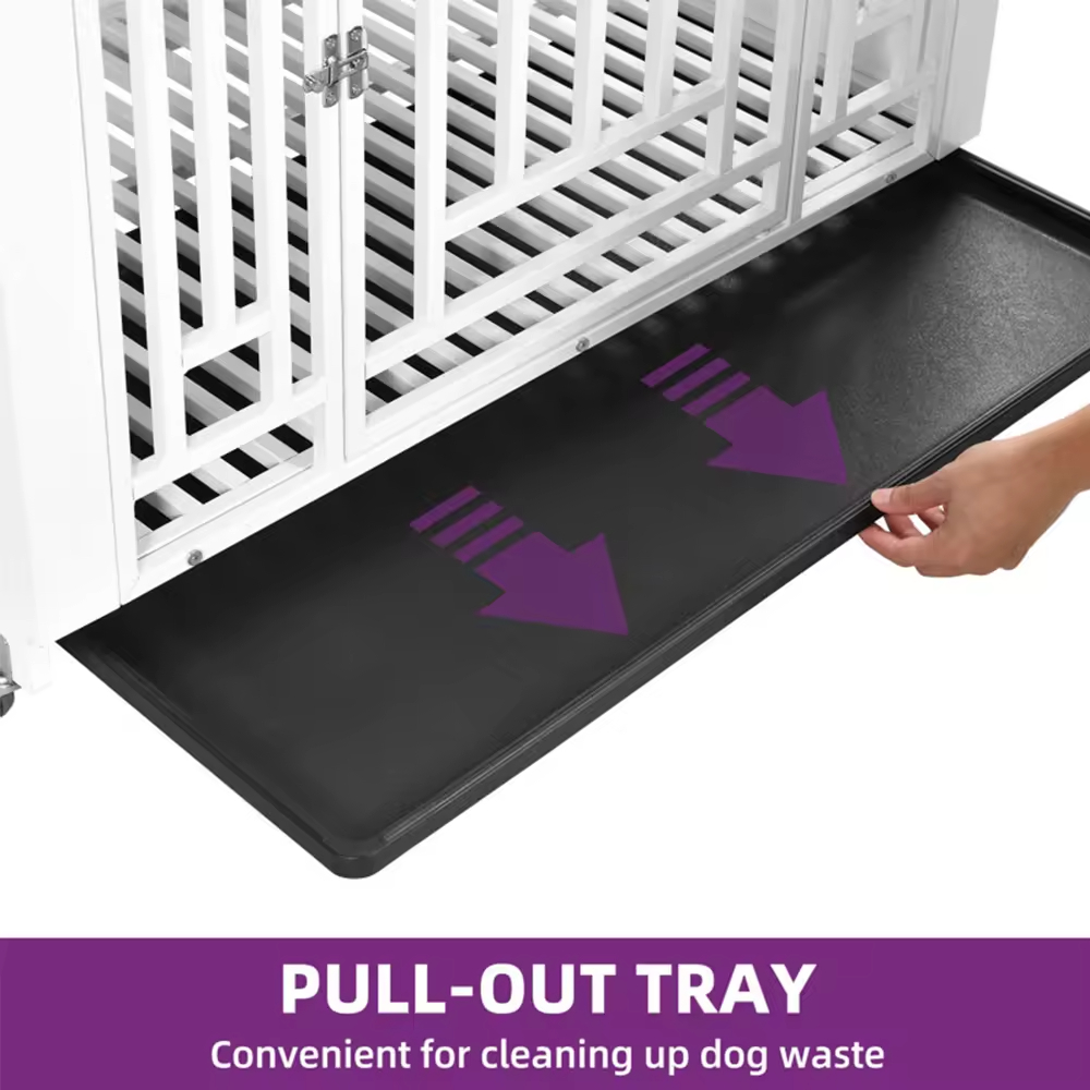 ODM & OEM Standing Type Heavy Duty Dog Kennel Modern Decorative Wooden End Table Pet Crates for Large Medium Small Dogs