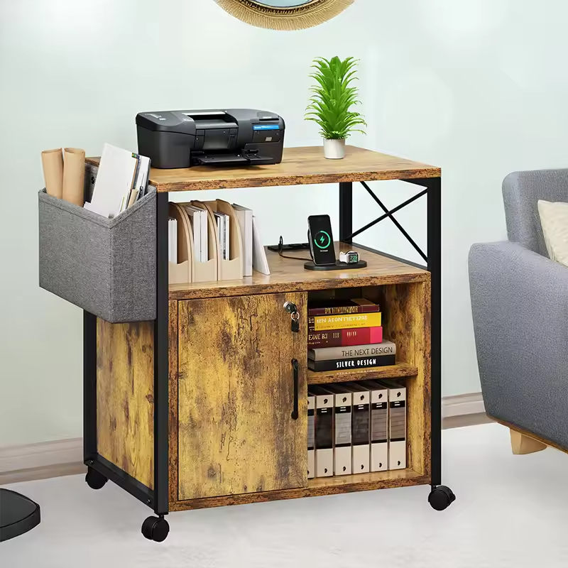 Multi-Functional Storage Cabinet Power Outlet for Hotel Living Room Guest Bedrooms Dining Areas ODM/OEM Direct Factory Supply