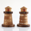 Wooden lighthouse calendar