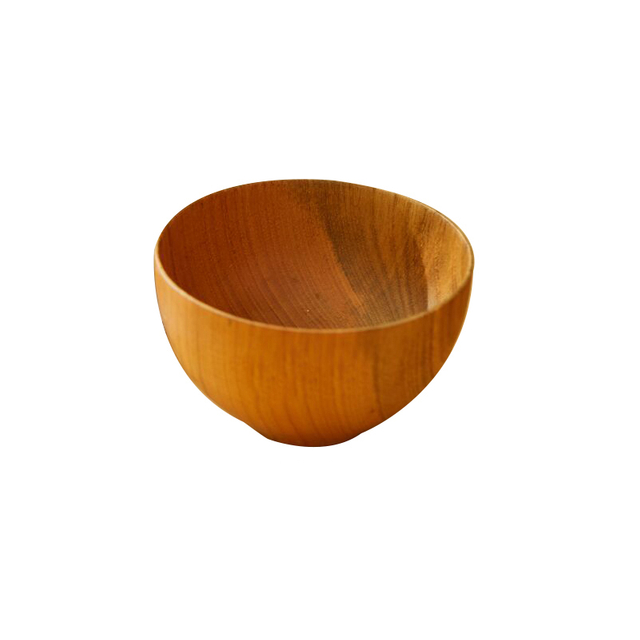 Wooden wooden bowl