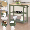 Factory Customizable Kitchen Prep Table with Drawer for Storage & Organization