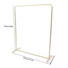 Factory New Style Gold Metal Wood Clothing Rack Detachable Design Waterproof for Wardrobe Bathroom Living Room Display Stand