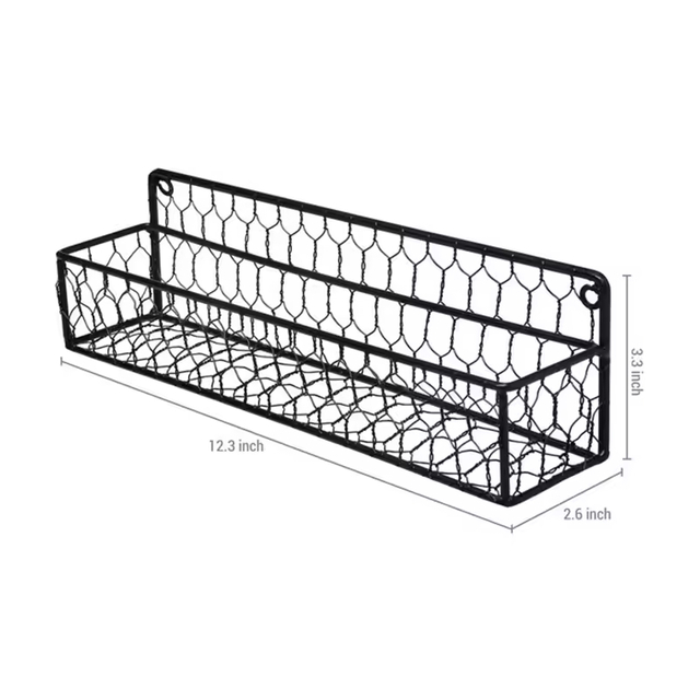 Factory Custom Kitchen Storage Rack Wall Mounted Spice Jar & Rack Set 4-Layers Kitchen Stainless Steel Seasoning Rack