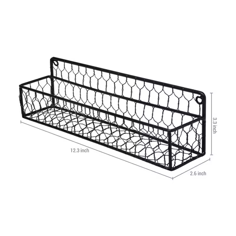 Factory Custom Kitchen Storage Rack Wall Mounted Spice Jar & Rack Set 4-Layers Kitchen Stainless Steel Seasoning Rack