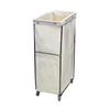 Factory Custom Rolling Bathroom Storage Basket Wheeled High-capacity Foldable Laundry Basket Rolling Laundry Sorter