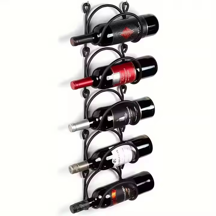 Customizable Three-Layer Wine Rack Towel Holder Unique Space-Saving Movable Bathroom Storage Designed by Factory