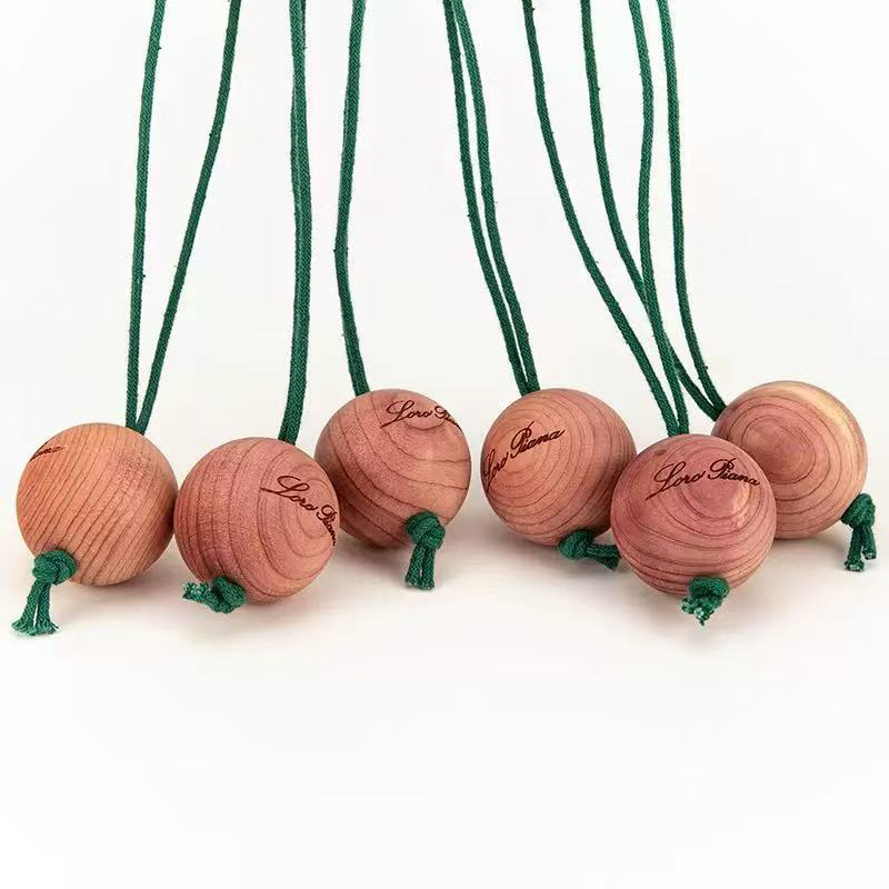 Closet with incense wood panels
